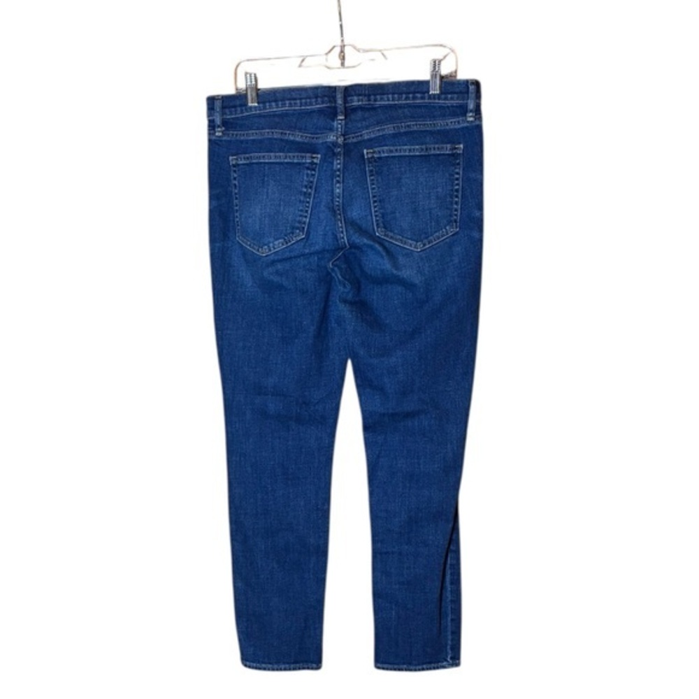 Gap Authentic Real Straight Dark blue indigo Stretch Denim Jeans Size 31R